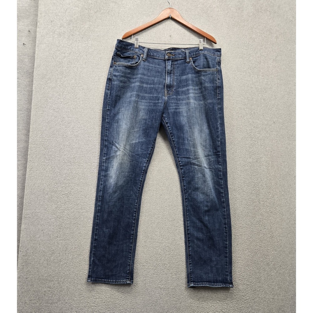 Lucky Brand Men Jeans 38X32 Blue Denim Tapered Medium Wash Pockets 30" Inseam
